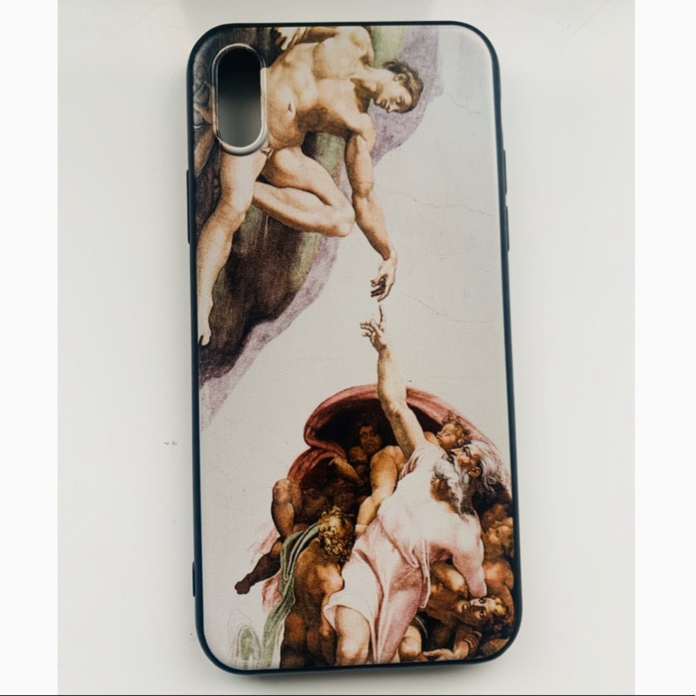 CREATION OF ADAM SOFT SILICONE CASE IPHONE XS
